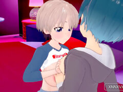 Fpov 3d, hentai lesbian boobs sucking, anime oppai