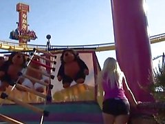 Missy Woods amateur blonde teen girlfriend blowjobs in a public place