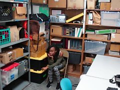 ShopLyfter - Cute Ebony Teen Recorded Store Fuck