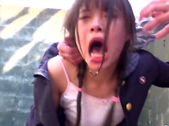 Shirakawa Yuzu Ambushed Outdoors Deep Throat