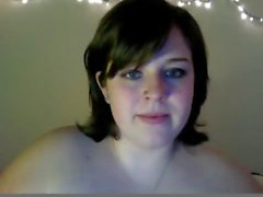 cute chubby teen masturbates on webcam