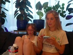 Blonde Teen Girls Lesbian Fun