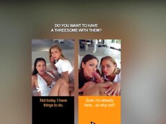 Sexy slut begs for pussy fuck threeway with you and Alexa