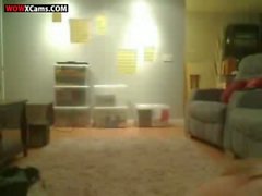 Two Teen Teasing on Webcam
