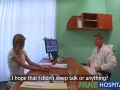 Fake Hospital Doctor fucks patients tight pussy to cure his hangover