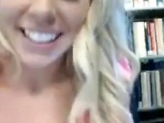 Masturbation And Orgasm In The Library