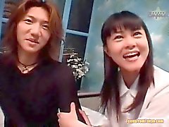 Asian schoolgirl fucking