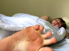 Sexy Emo Teen Dildoing And Foot Fetish