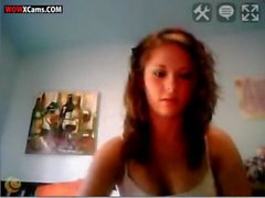 Webcam Teen Flashes & a mp_ Masturbates