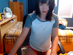 Hot teen masturbate on webcam