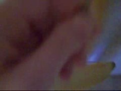 Me & my banana (Amateur Masturbation)