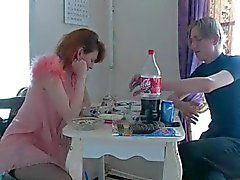 russian mature housewife and young guy