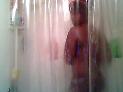 Taking a shower (: