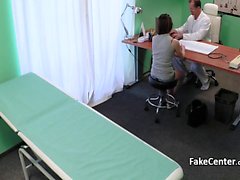 Doctor fucks teen slut in hospital office