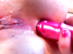 Close up teen masturbation