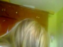 Sexy Blonde Teen Sucks Her BFis Penis POV