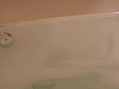Addison in the tub POV hotness!