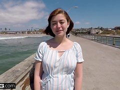 BANG Real Teens Aria Sky just turned 18 and is ready to fuck