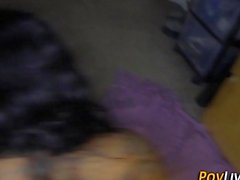 Ebony big butt teen rides