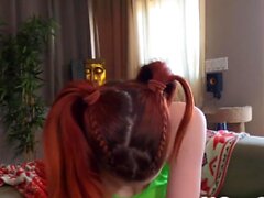 Redhead stepdaughter nailed from behind