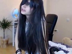 Long hair , Hair , Toys, Orgasm