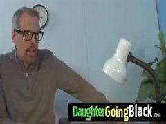 Watch my young girl going black 19