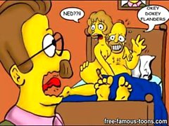 Simpsons family sex