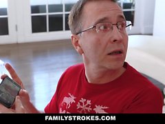 Familystrokes Step-Sis Fucked During Christmas Pic