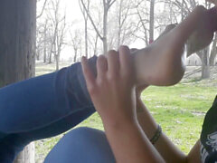 Lesbian feet, lesbian foot slave mature