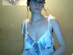 Hot Webcam Brunette Teen Masturbating webcam