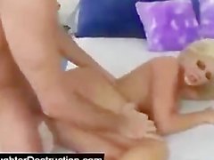 Sweet teen daughter fucks like a pro