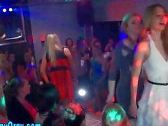 Cfnm teen pussy fingered in a packed club