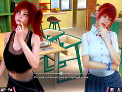 Visual novels, double homework mosely, redhead