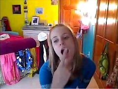 Budding Smooth Amateur Teen On Her Webcam