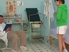 Horny doctor is doing kinky games with a girl