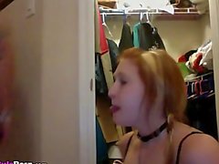 Guy Fucking Her Gf Hard On Webcam