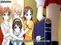 Teen anime lesbians making love