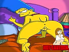 Cartoon Porn Simpsons Porn Marge Masturbate