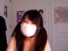 Pretty Japanese teen solo masturbation Uncensored