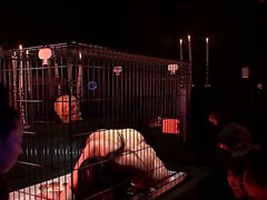 Subtitled HD CMNF Japanese woman in cage witchcraft