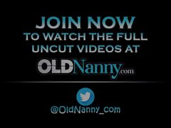 OLDNANNY Chubby Mature Lesbian and Teen Strapon Toy Sex