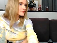 Blonde Teen Solo Masturbation