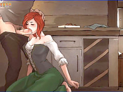 Blowjob gameplay, fantasy mom, anime mom, fantasy, cartoon mom