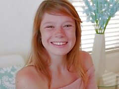 Cute Teen Redhead With Freckles Orgasms During Casting POV - Sunporno